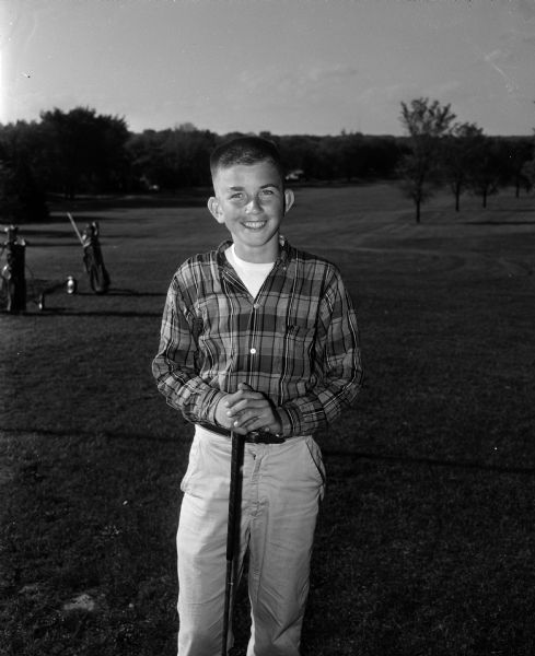 Ralph (Butch) Schlicht, Wisconsin High School golfer.