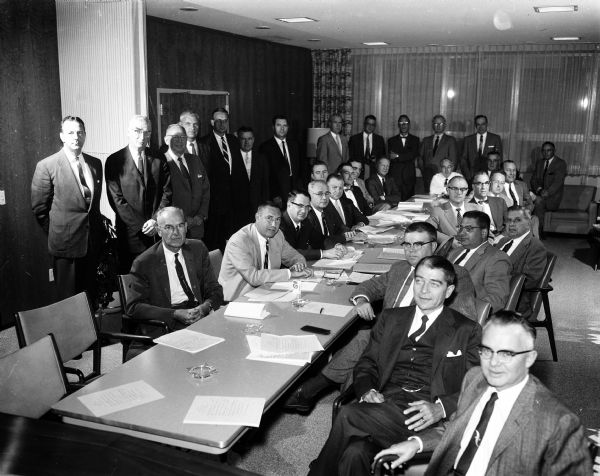 Group portrait of the Board of Directors of the State Bar of Wisconsin.