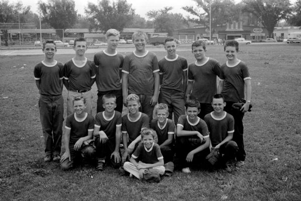 Midget Baseball Team | Photograph | Wisconsin Historical Society