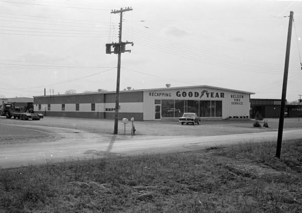 Exterior view of the Goodyear Nelson Tire Service building at 1001 Applegate Road.