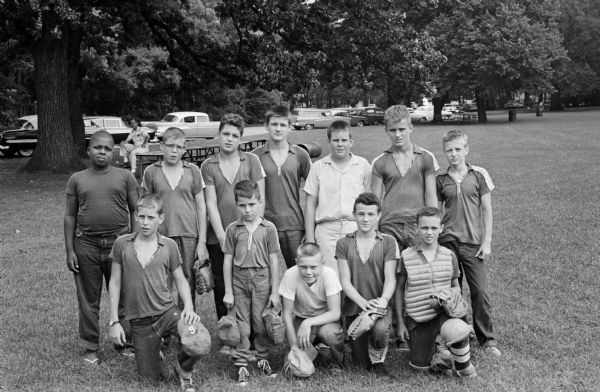Madison Boys Baseball Program | Photograph | Wisconsin Historical Society