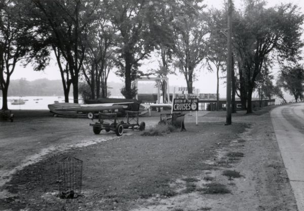 The Queen of the Lake boat launch on State Highway 23 in Green Lake County.