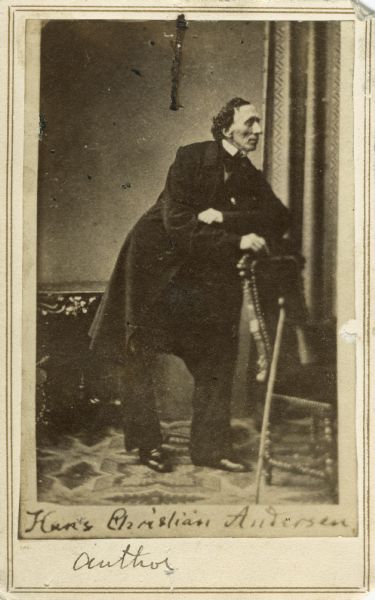 Hans Christian Andersen, 1860s by Danish School