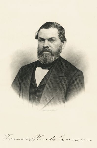 Portrait of Dr. Francis Huebschmann.