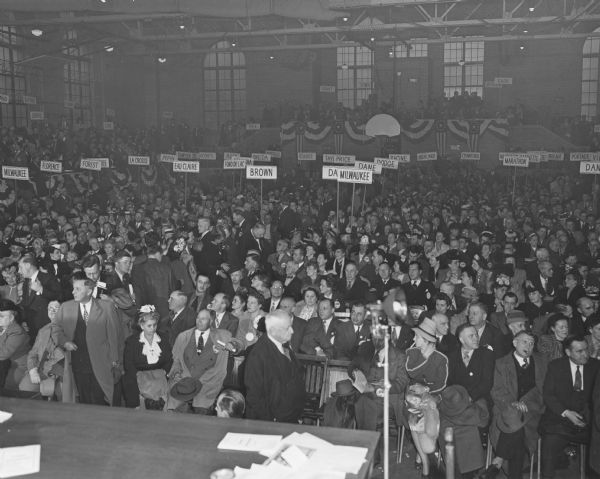 The May 4-5, 1946 Wisconsin Republican Convention at Oshkosh, one of the most important meetings in the state party's history.