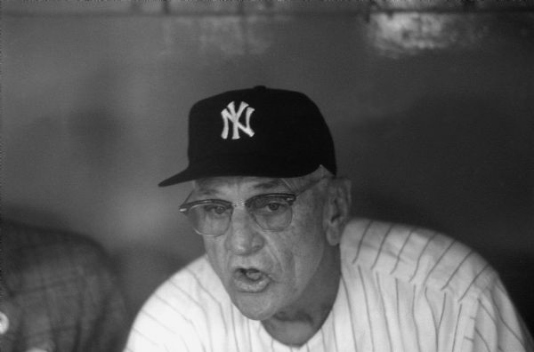 Casey Stengel, manager of the New York Yankees.