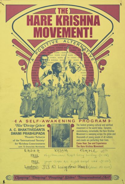 History of the Hare Krishna Movement