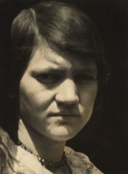 A portrait of an unidentified woman at Highlander Folk School.