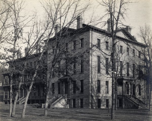 Exterior of Chadbourne Hall, a women's dormitory, on the University of Wisconsin-Madison campus