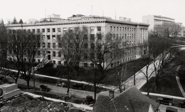 Sterling Hall | Photograph | Wisconsin Historical Society
