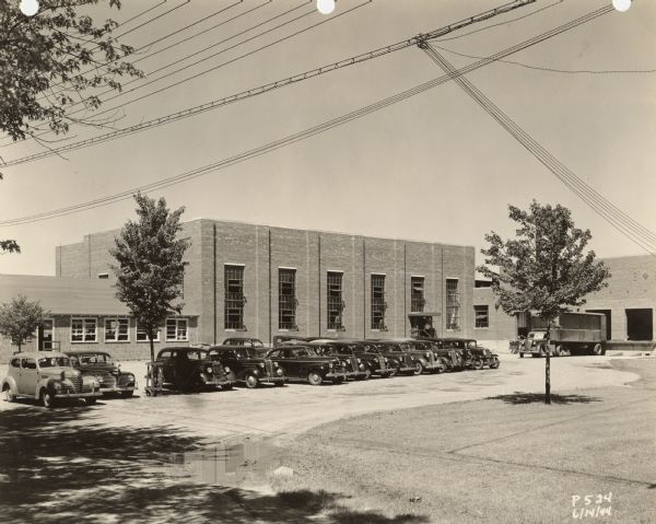Office building and factory of the Plastics Division of the Consolidated Paper Company.