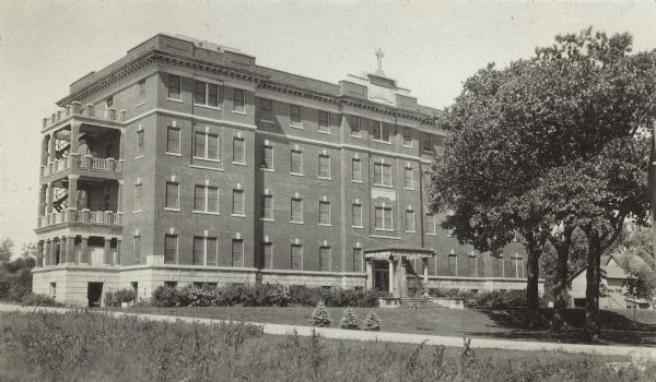 St. Mary's Hospital, 720 South Brooks St., completed in 1911.