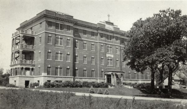 Saint Mary's Hospital, 720 South Brooks St., completed in 1911.