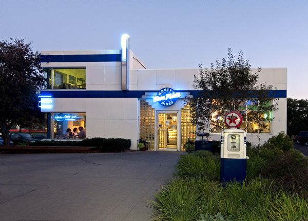 Located at 2089 Atwood Avenue, a former service station was successfully transformed into a diner — Monty's Blue Plate Diner.
