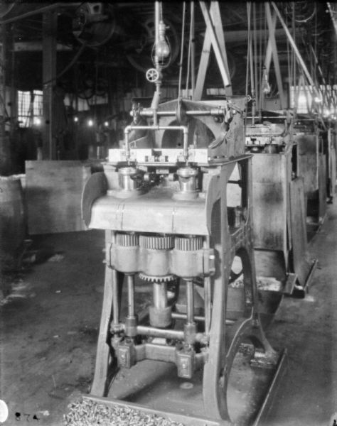 Manufacturing machine at McCormick Works.