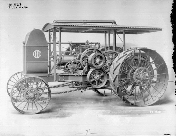 Left side view of Mogul Tractor.