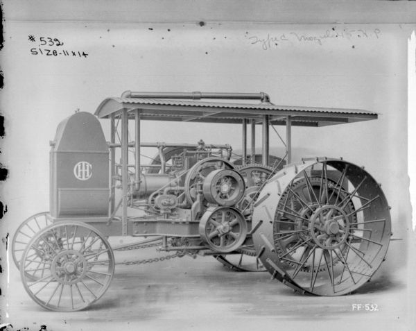 Left side view of Type C Mogul Tractor 45 H.P.