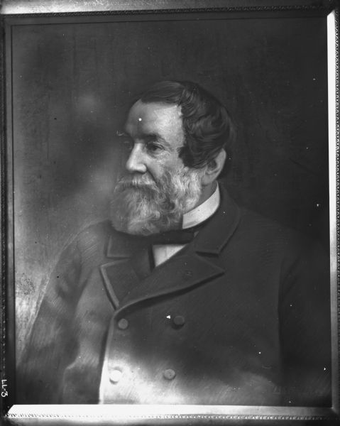 Portrait of Cyrus Hall McCormick by LSG Parker (Lawton Parker).