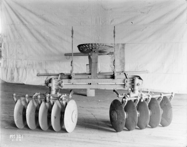 Disk Harrow Photograph Wisconsin Historical Society