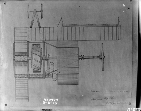 Inventors copyright drawing. Dated March 4, 1913.