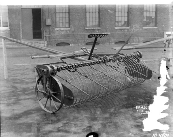 Dump Rake in Factory Yard | Photograph | Wisconsin Historical Society
