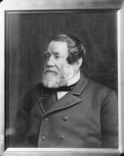 Portrait of Cyrus Hall McCormick by L.G. Parker.