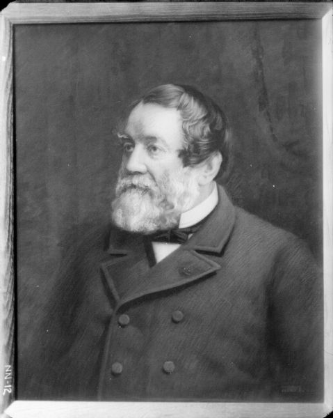 Portrait of Cyrus Hall McCormick.