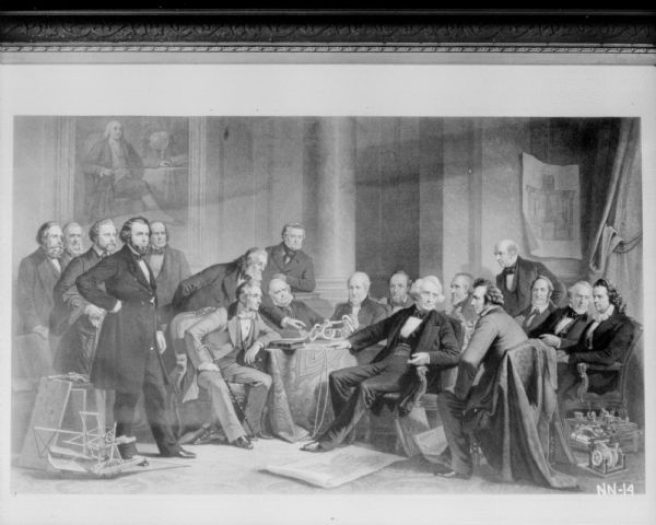 "Great American Inventors," copy of engraving for Harper's.