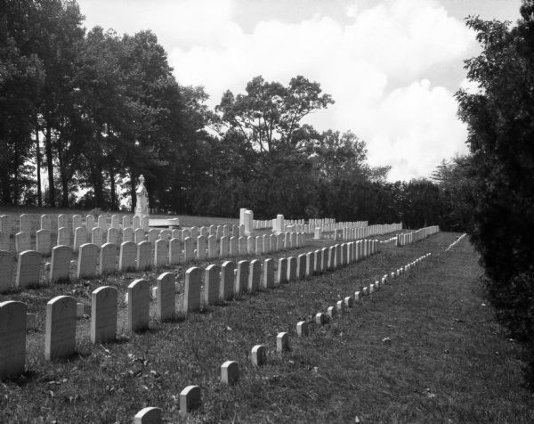 The Cemetery at Mount Saint Joseph, Chesnut Hill, Philadelphia, Pennsylvania.