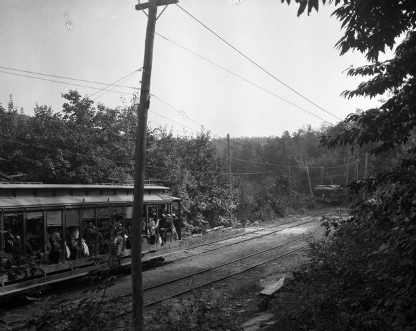 The Lake Line Trolley was the earliest trolley line in the Wyoming Valley. Built in 1866, Lake Line Trolley was a route to Harvey's Lake, the largest natural lake in Pennsylvania.
