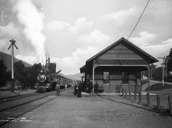 The Arkville Train Station was a stop on the Deleware and Ulster Railroad.