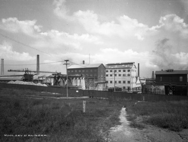 Exterior view of the Columbia Chemical Company, constructed in 1899.