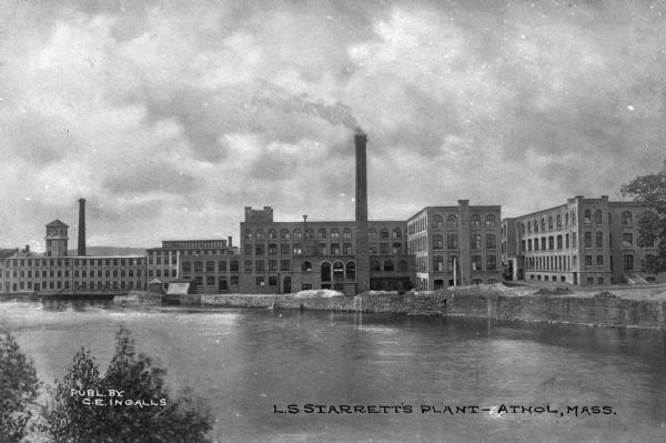 The L.S. Starrett Company, a mechanical tool manufacturer, was founded in 1880.