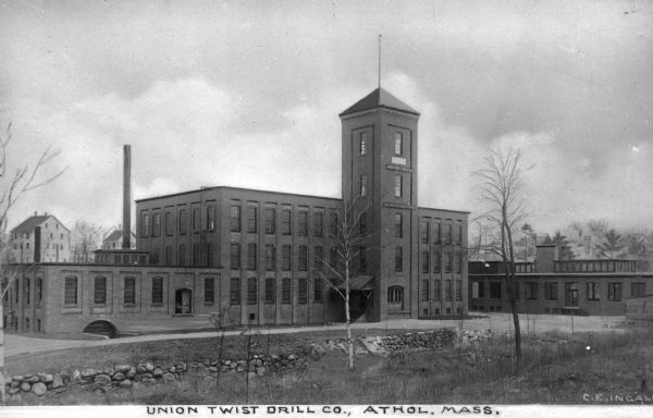 The Union Twist Drill Company became Athol's second largest industry by 1930. The company was founded in 1905 as a manufacturer of metal cutting tools.