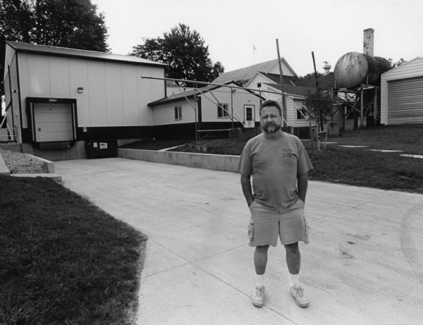 In 2004, Widmer's added 3500 sq. feet, which includes packaging, cold storage, loading dock, office and bathroom facilities. Pictured here is Widmer's CEO Joe Widmer.