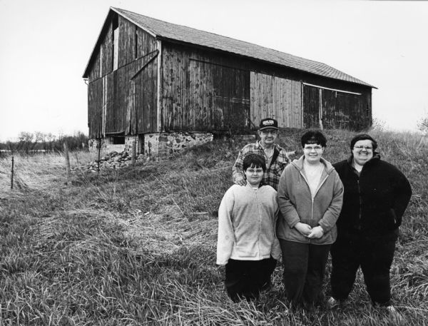 Leo and Nancy Kiefer, along with children, Ann and Julieanne, live at W1053 Allen Road (Section 27). Nancy's father, Harley Sellnow, and grandfather, Wm Sellnow, operated the farm in former years.

