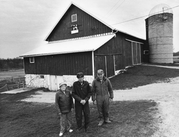 Vernon and Alice Beck and son, Milan, live at W1057 Zion Church Road (Section 34). Their silo is 98 years old and the barn is 150 years old.