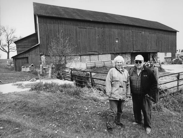 The Ken and LaVerne Schoebel farm is at W280 West Bend Road. The Schoebels purchased the property from Fred Steger on April 1, 1961 and moved onto the place in 1984.