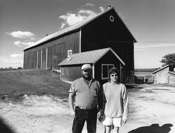 Jim and Donna Neitzel own this barn at W1734 Hwy TW (Section 5). They purchased it 23 years ago. This barn has been in the Neitzel name for 100 years and will be deemed a Century Farm on August 10, at the Wisconsin State Fair.