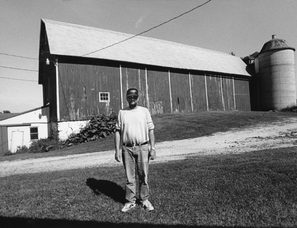 Larry Luhn lives at W1429 McArthur Rd (Section 16). Larry took over the farm from his parents, Erhard and Myrtle Luhn. They acquired the farm from Erhard's dad, August.
