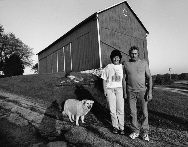 Gerlach Barn — Exterior Photograph Wisconsin Historical Society