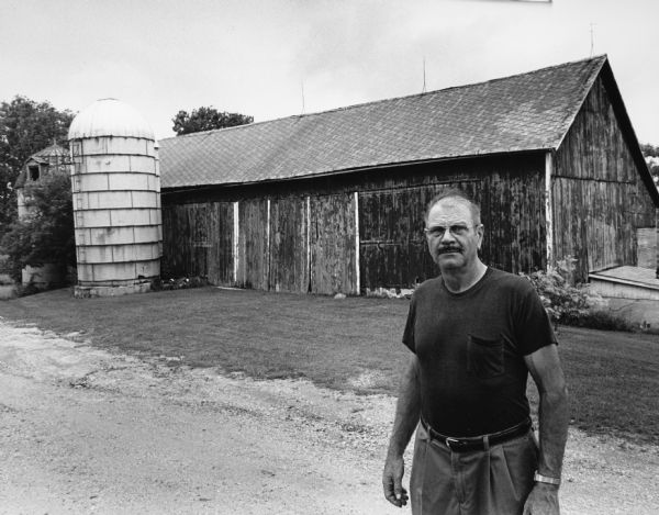 John Kasmiski lives at W1763 Zion Church Rd (Section 29). He has lived here for 3 years. Cows were last milked here in March 1972.