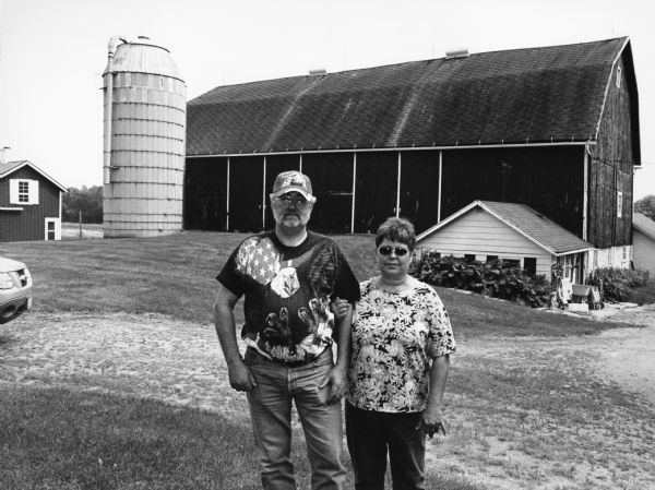 Bob and Joan Herbst, at N8560 Hwy 175 (Section 15), have lived here for 6.5 years.