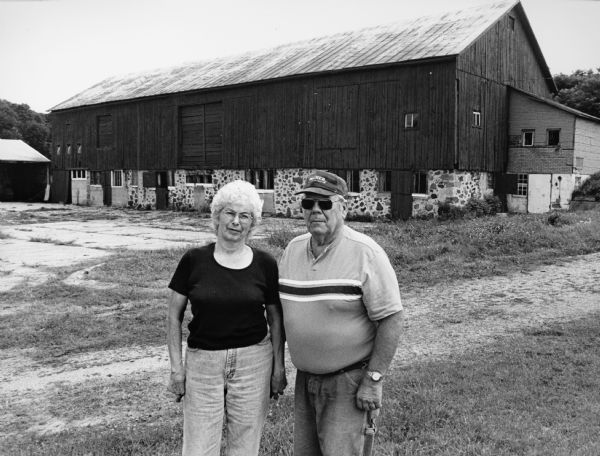 This barn, owned by Ken and LaVerne Schoebel, is at W280 West Bend Rd (Section 24). This barn has been in the Schoebel family for 148 years.