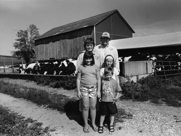 Dean and Jennifer Adelmeyer, with their children Elizabeth (9), Emily (7) and Jacob (5), live at N8436 Lone Rd (Section 13).