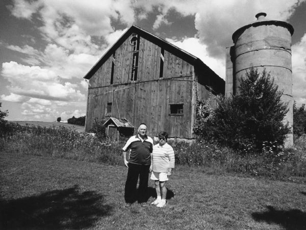 This barn, at N7971 Hwy 175 (Section 26) is owned by Gordon and Zora Neitzel, and was formerly owned by Otto and Florence Neitzel and Art and Martha Unglaub.