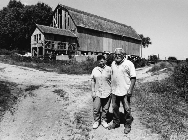 Gerald and Rose Mary Adelmeyer own this barn at W661 West Bend Rd (Section 14).
