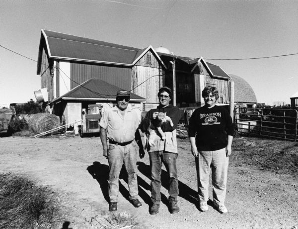 The Justmans purchased the farm in 1976. They last milked cows in January 1998. They farm previously was in the possession of Ron's parents, Marvin and Vanelda.