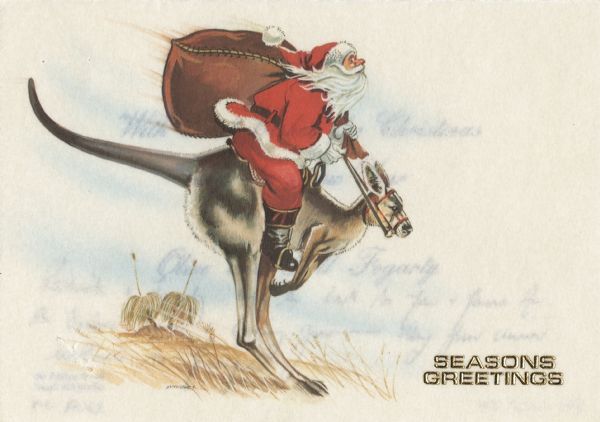 Seasons Greetings Print Wisconsin Historical Society