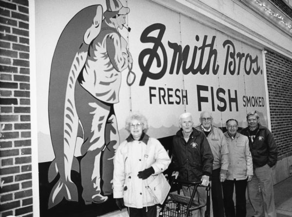"We are at Smith Bros. in Port Washington. Original plans were to eat at No No's in Newburg but when they told us it would be a two hour wait, we continued on to Port Washington"

From left to right; Shirley Widmer, Ralph Widmer, John Bodden, Rudy Heinecke, and Ralph "Buddy" Ruecker.
